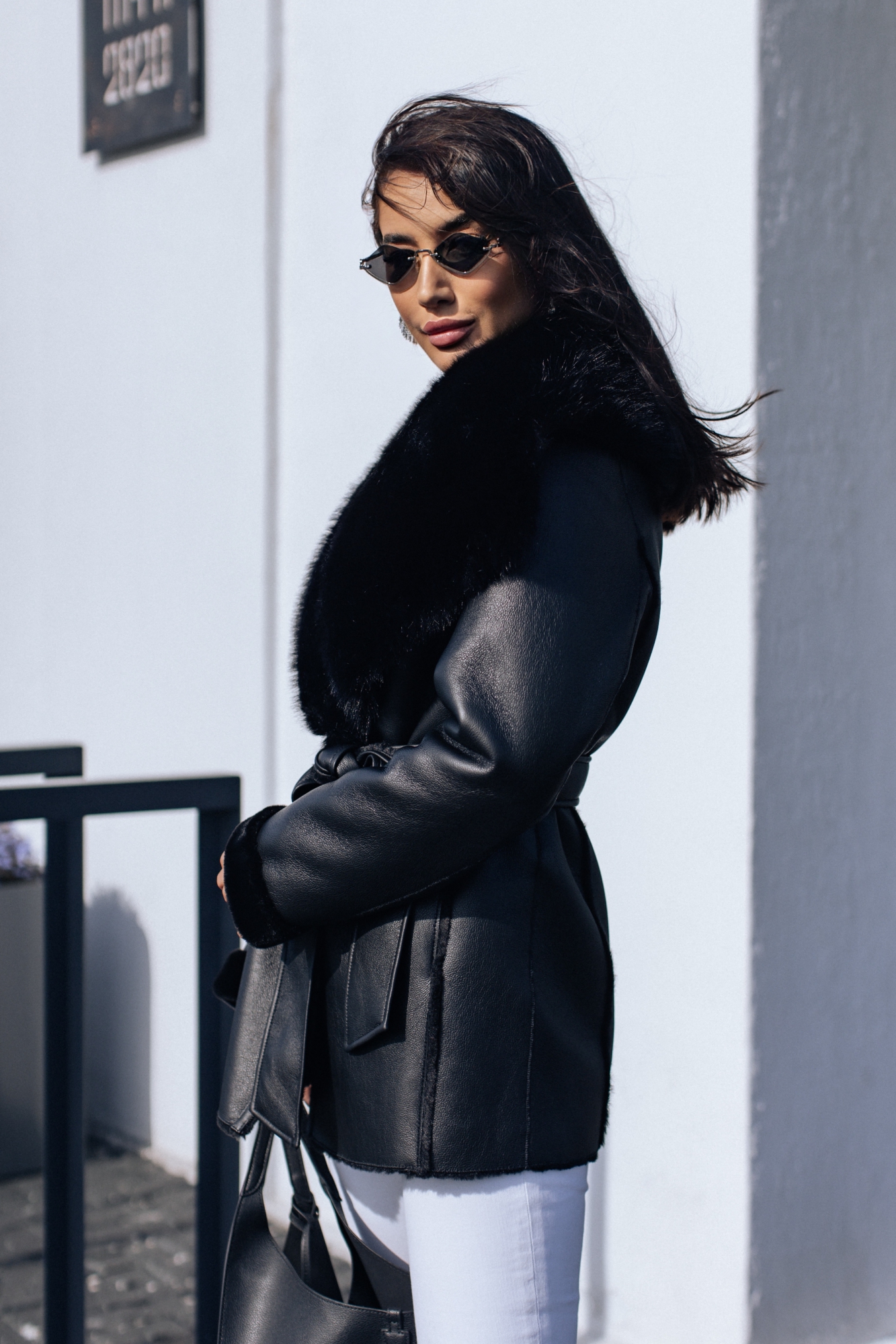 Дубленка эко мех