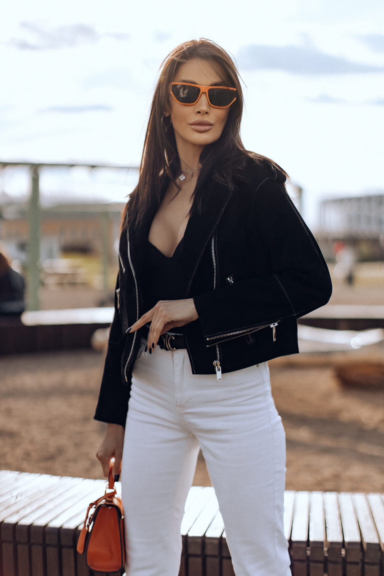 Косуха из натуральной замши