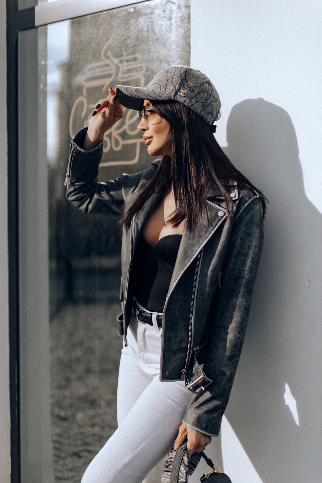 Кожаная куртка винтажная кожа