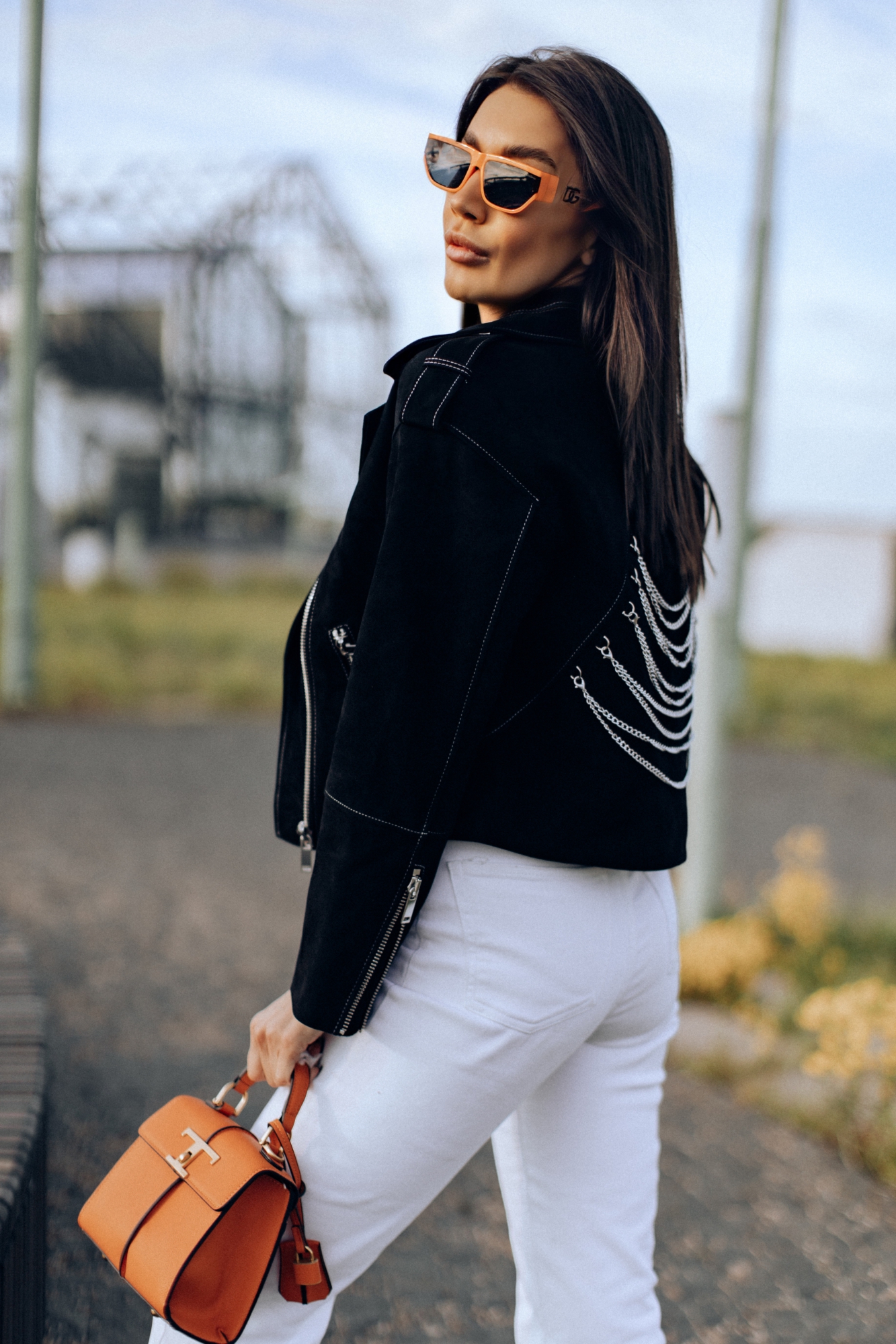 Косуха из натуральной замши