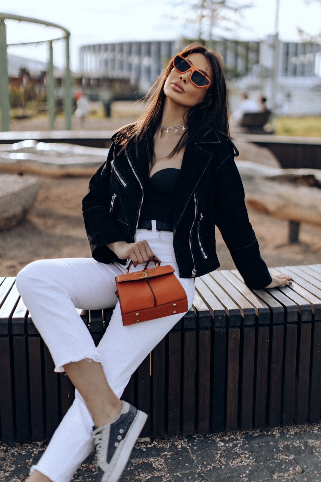 Косуха из натуральной замши