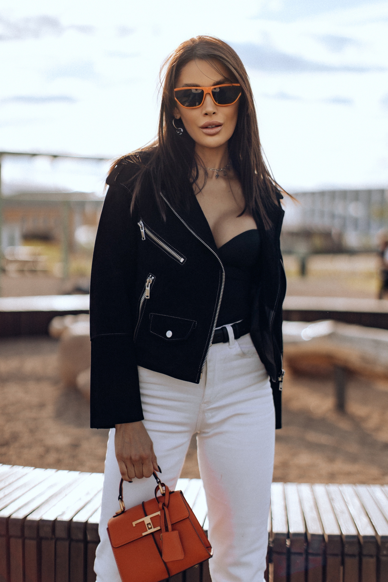 Косуха из натуральной замши