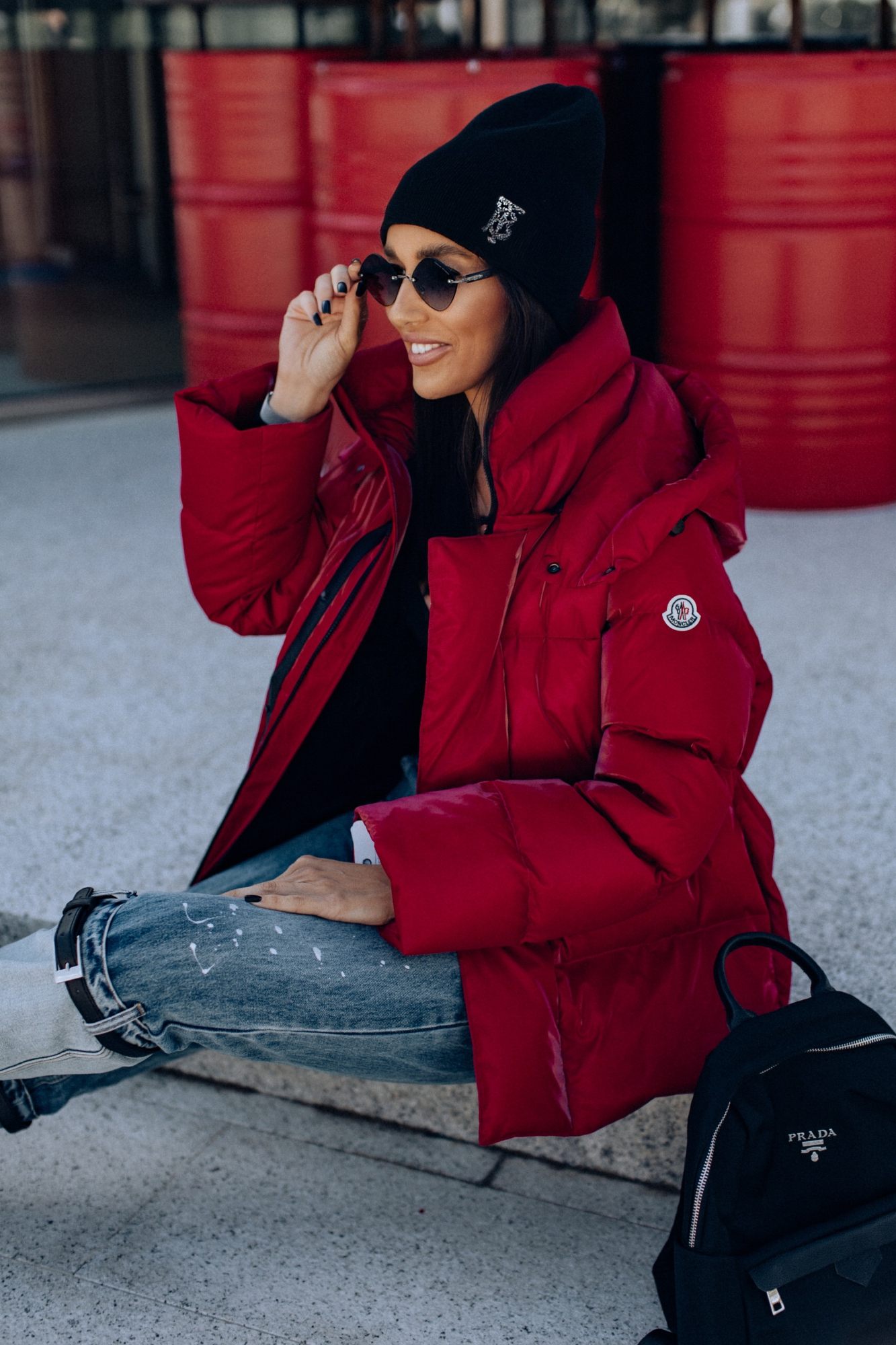 Короткий пуховик для зимы