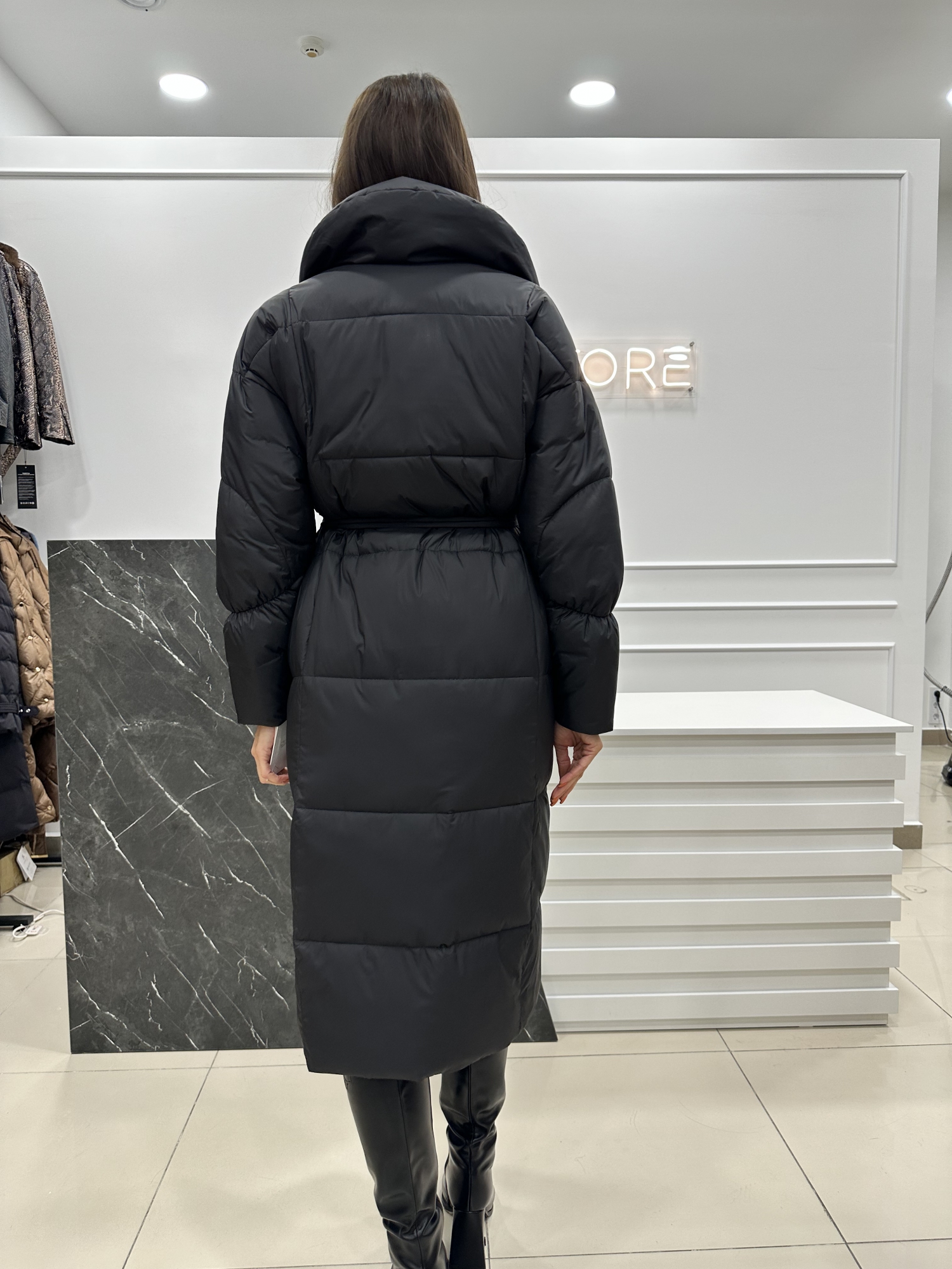 Пуховик без меха