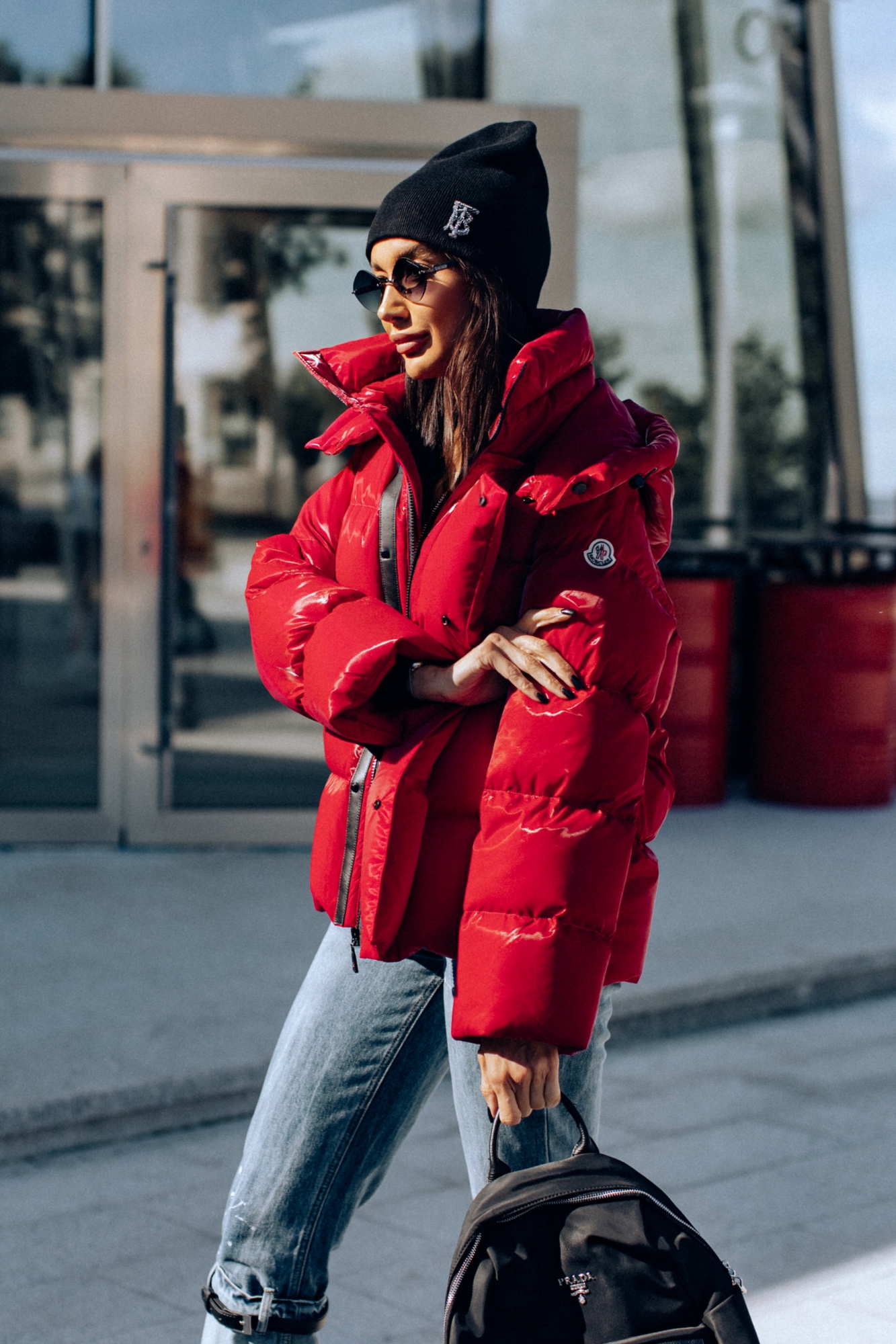 Короткий пуховик для зимы