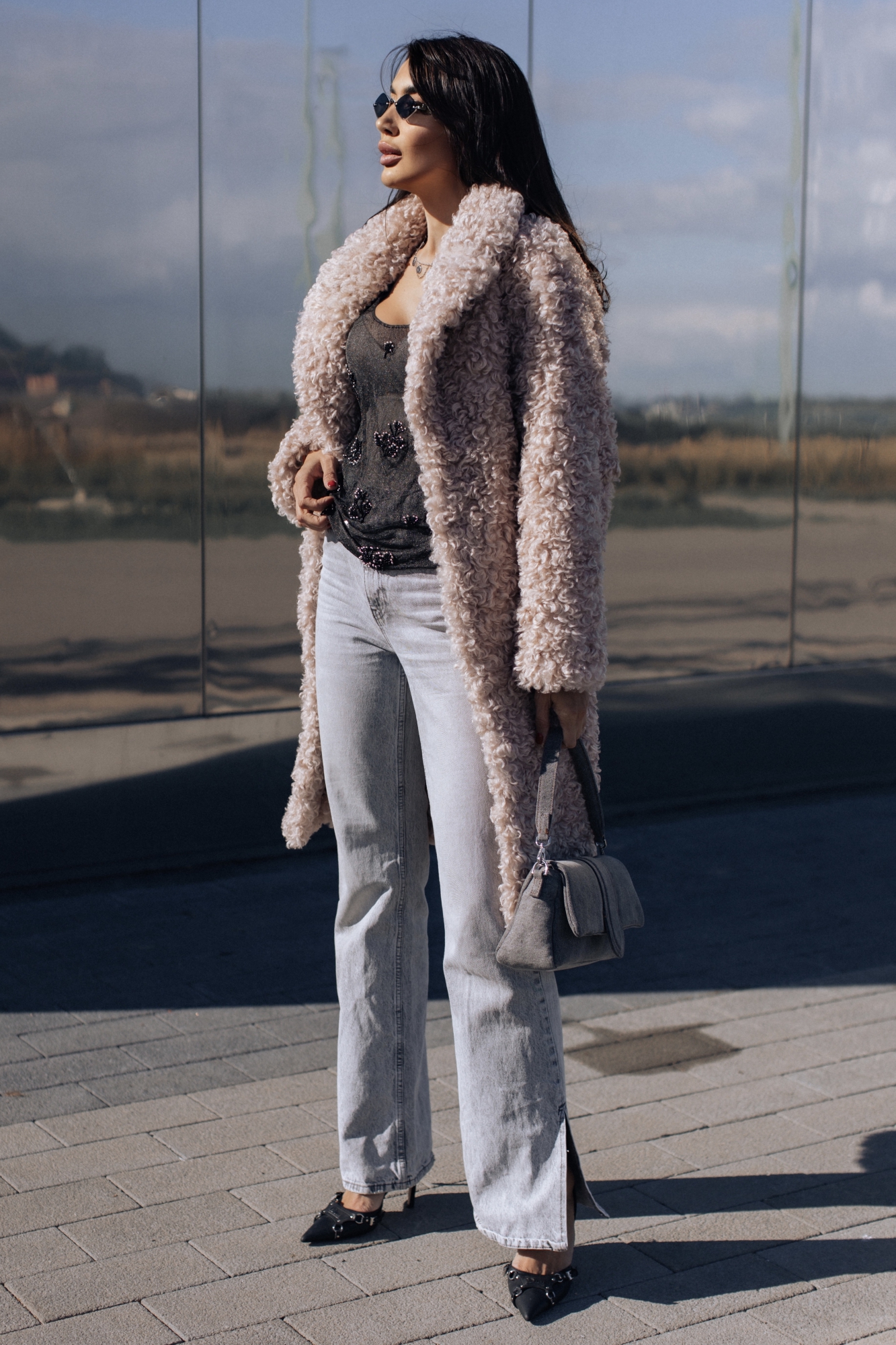 Эко шуба тиградо