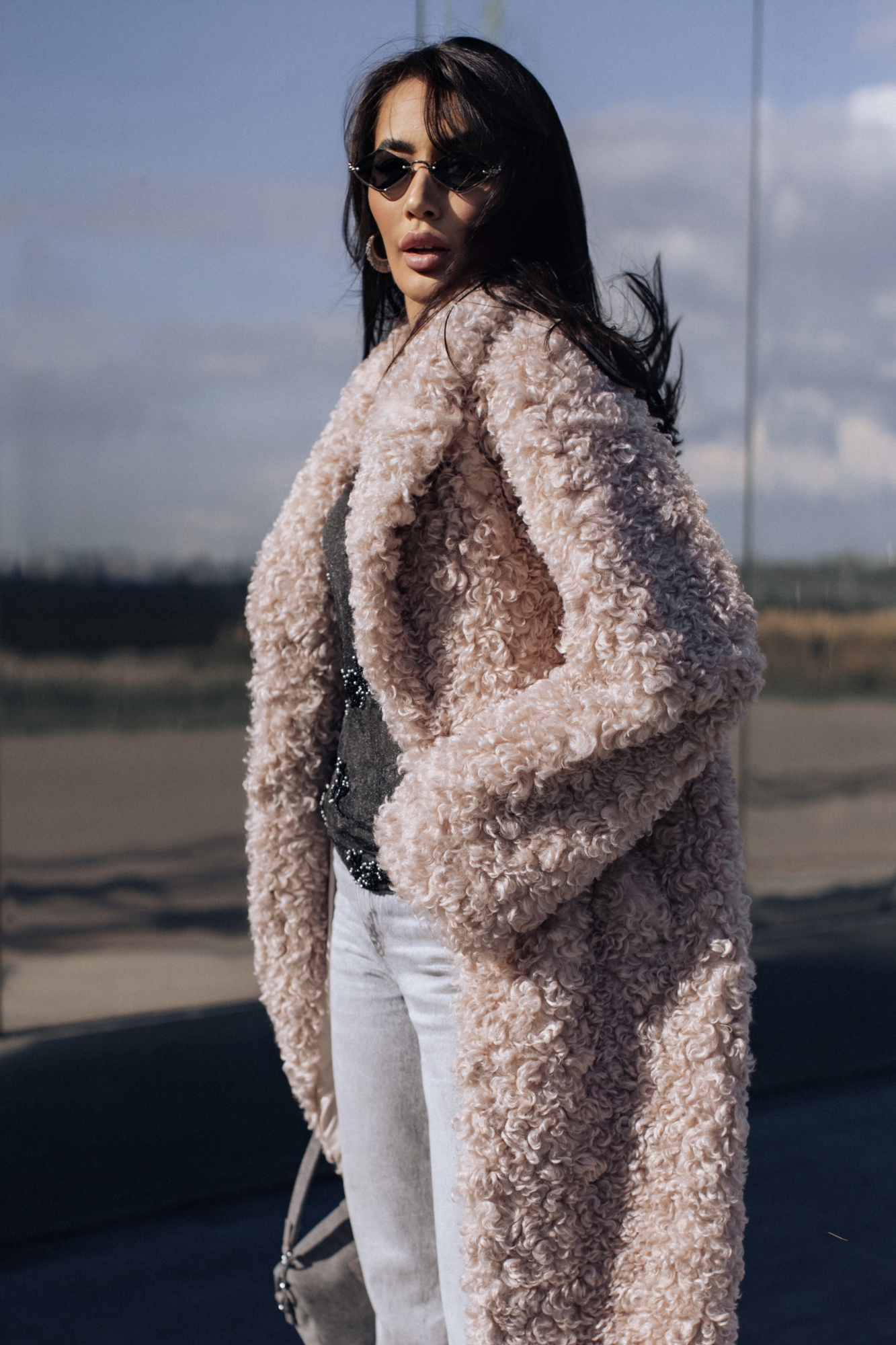 Эко шуба тиградо