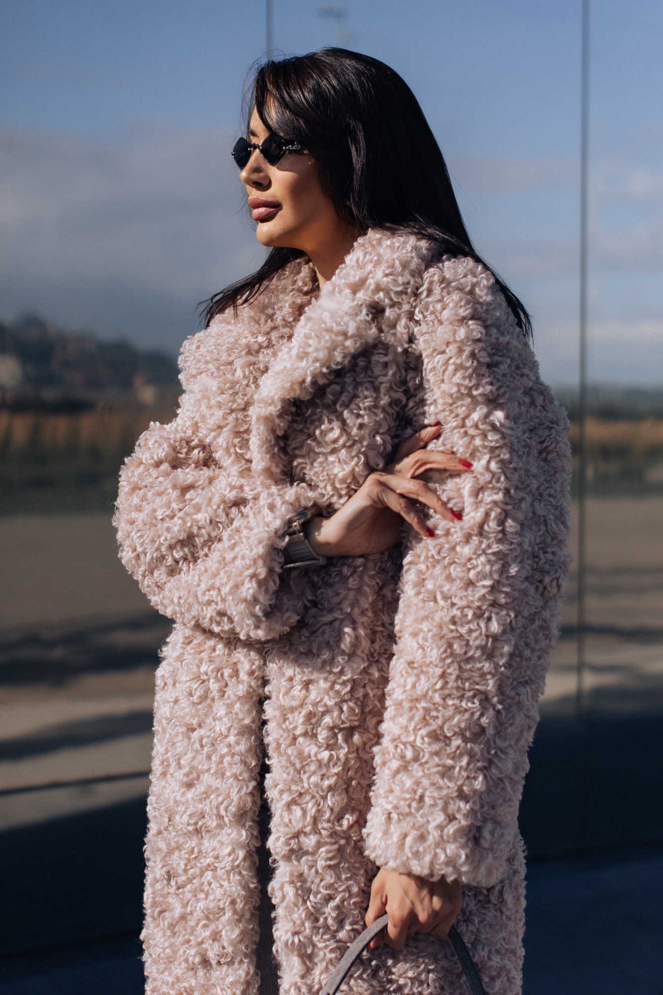 Эко шуба тиградо