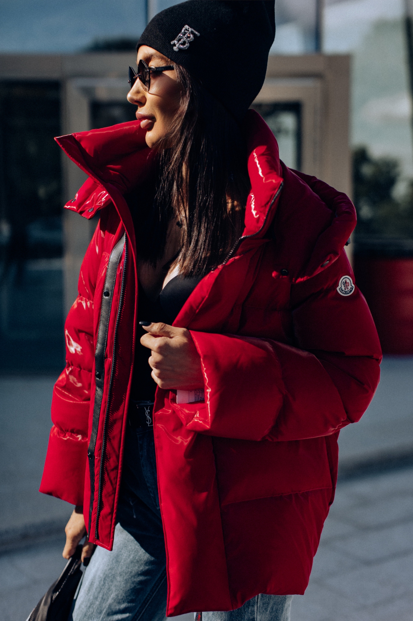 Короткий пуховик для зимы