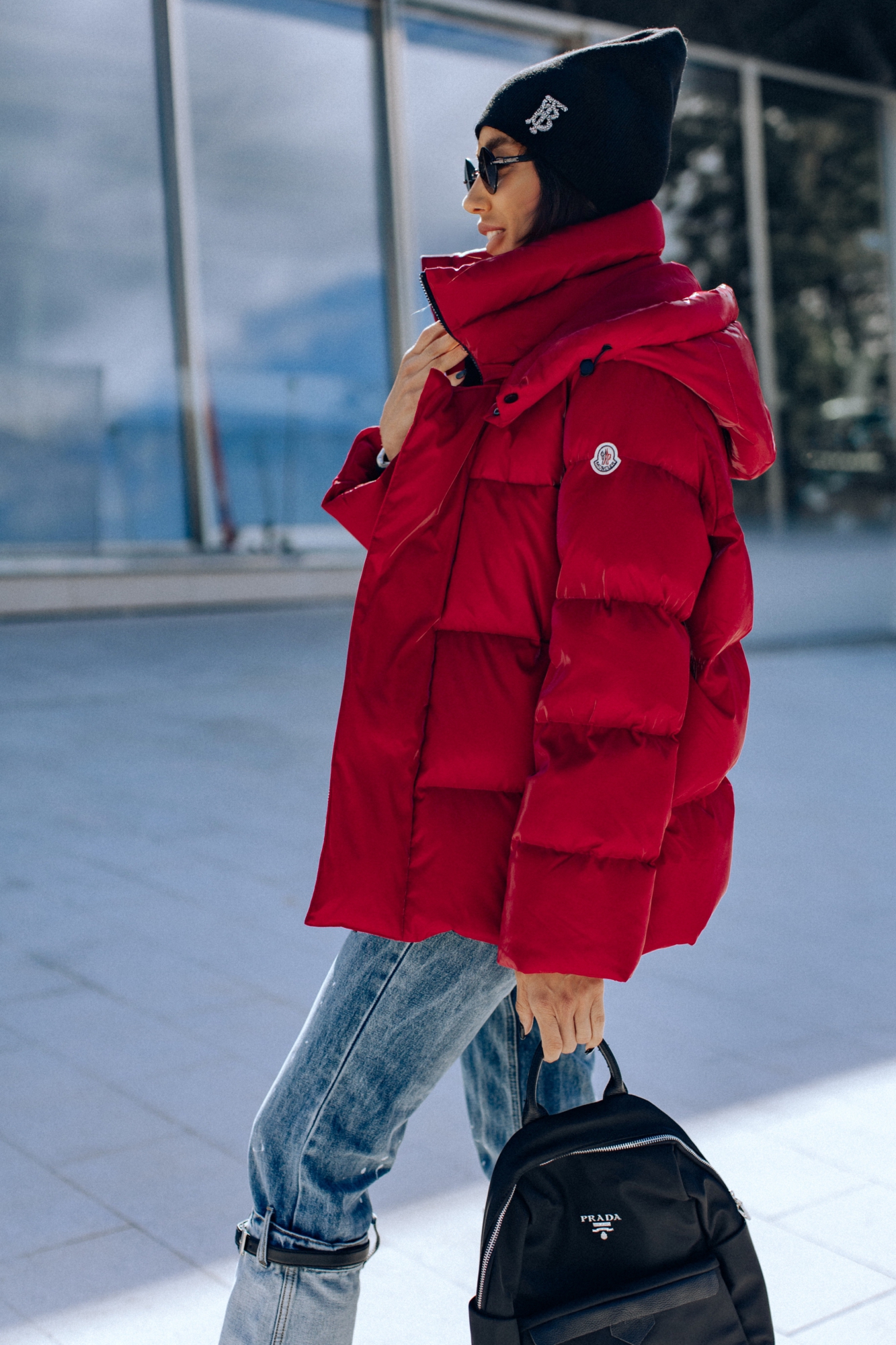 Короткий пуховик для зимы