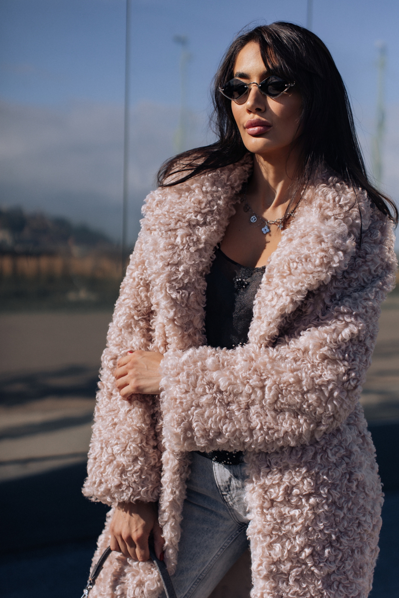 Эко шуба тиградо