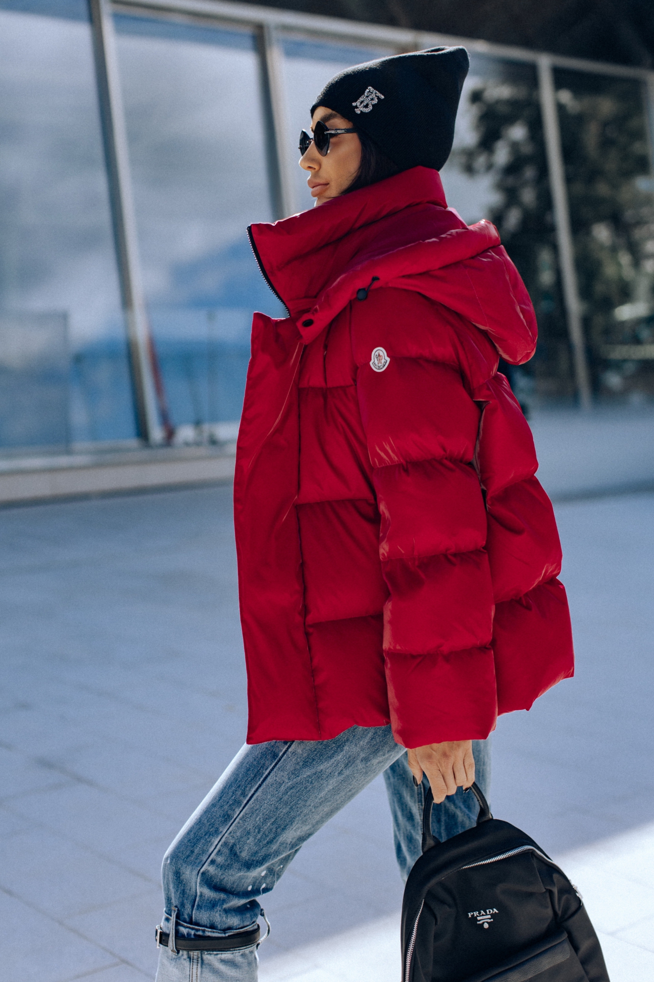 Короткий пуховик для зимы