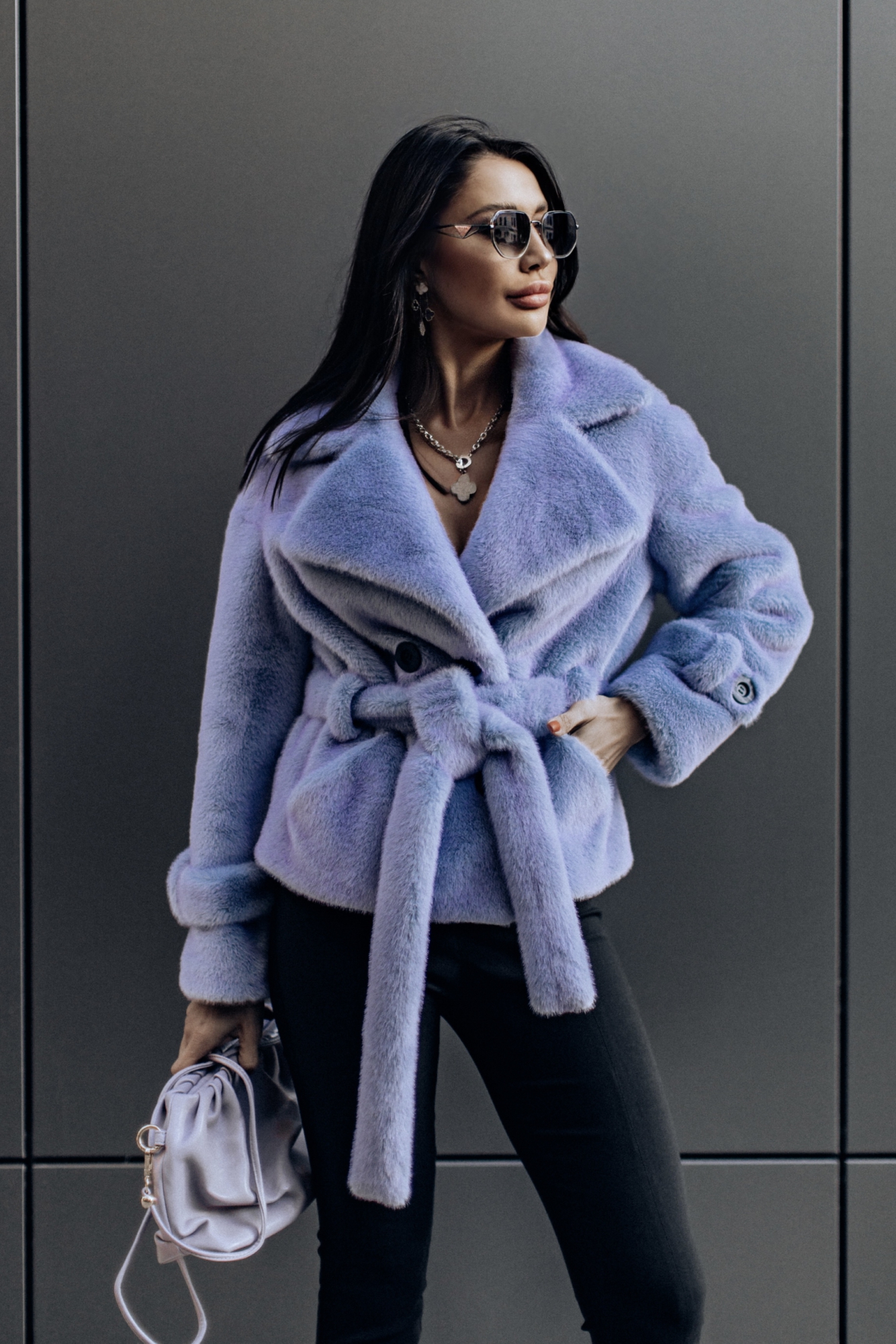 Укороченная шубка