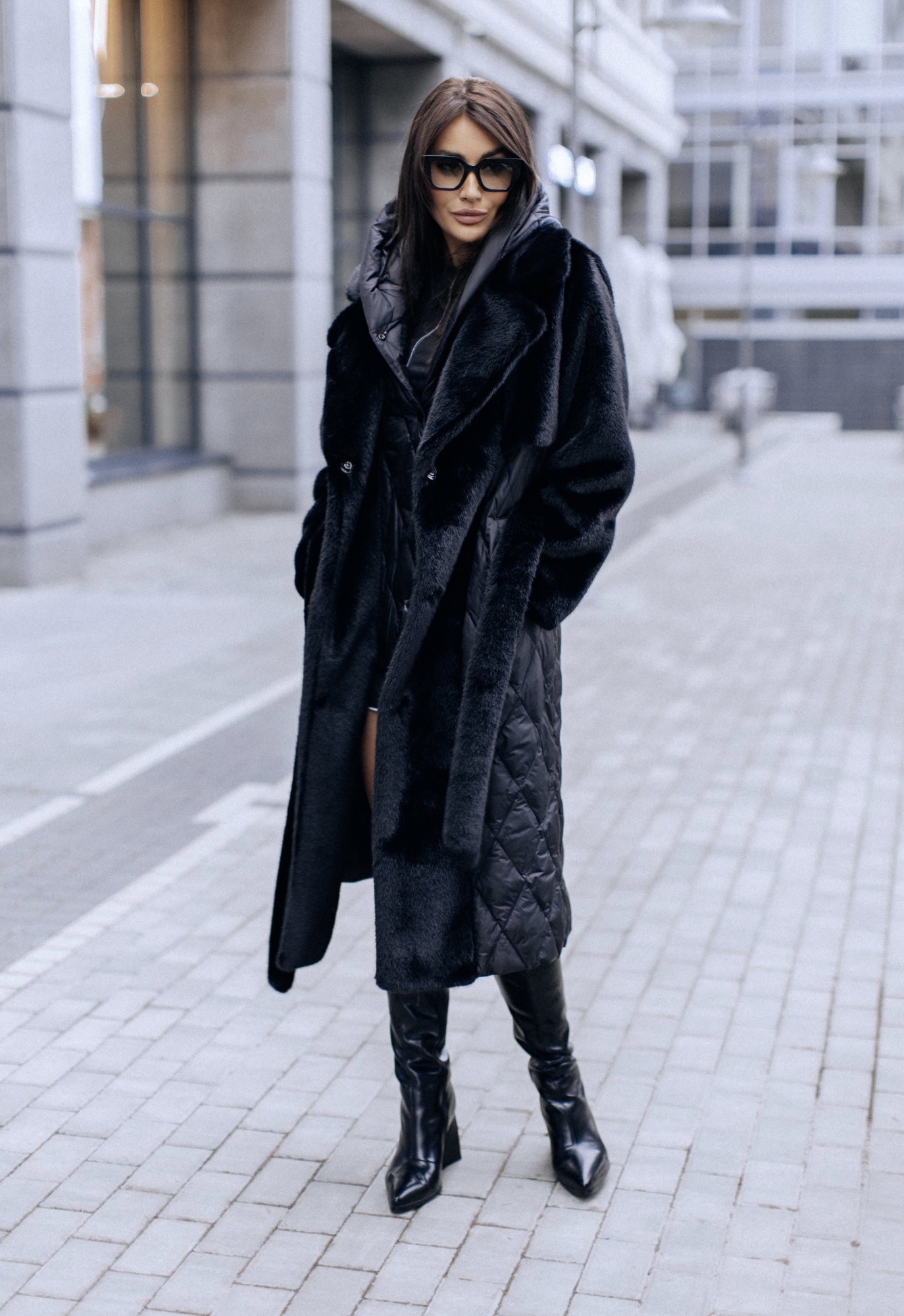 Комбинированная экошуба