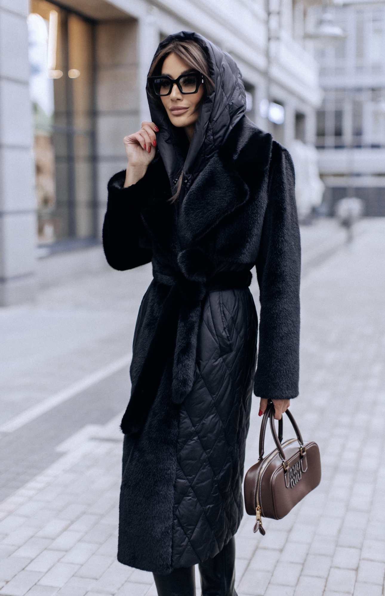 Комбинированная экошуба