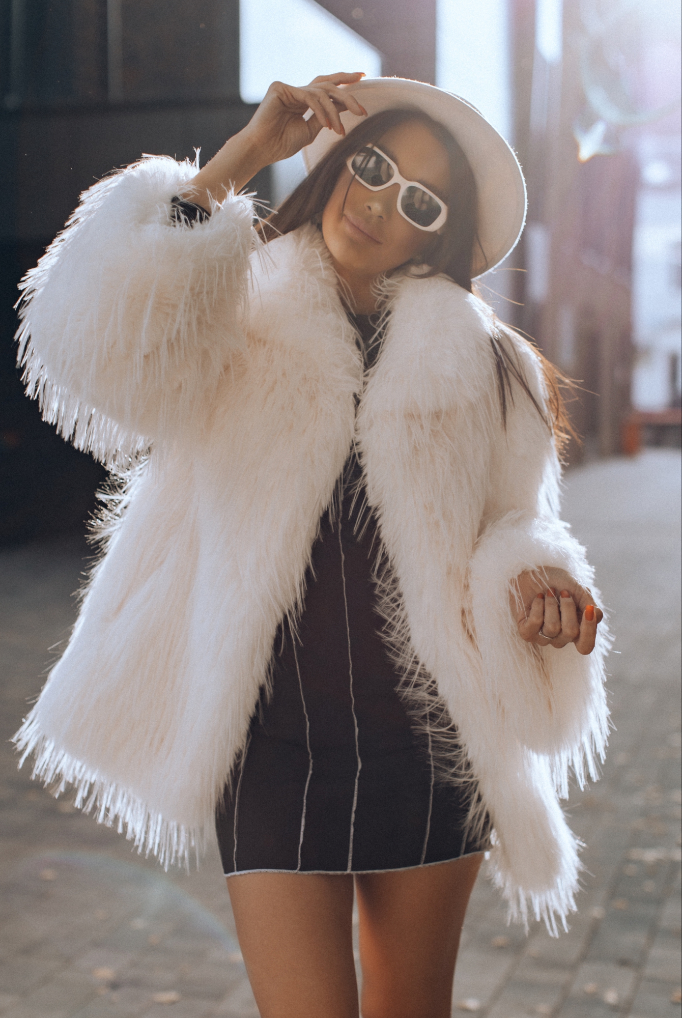 Шубка экостраус