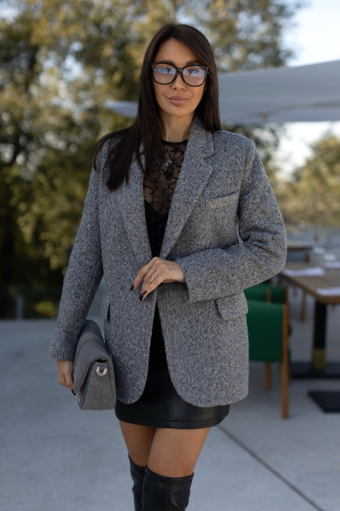 Пиджак из шерсти