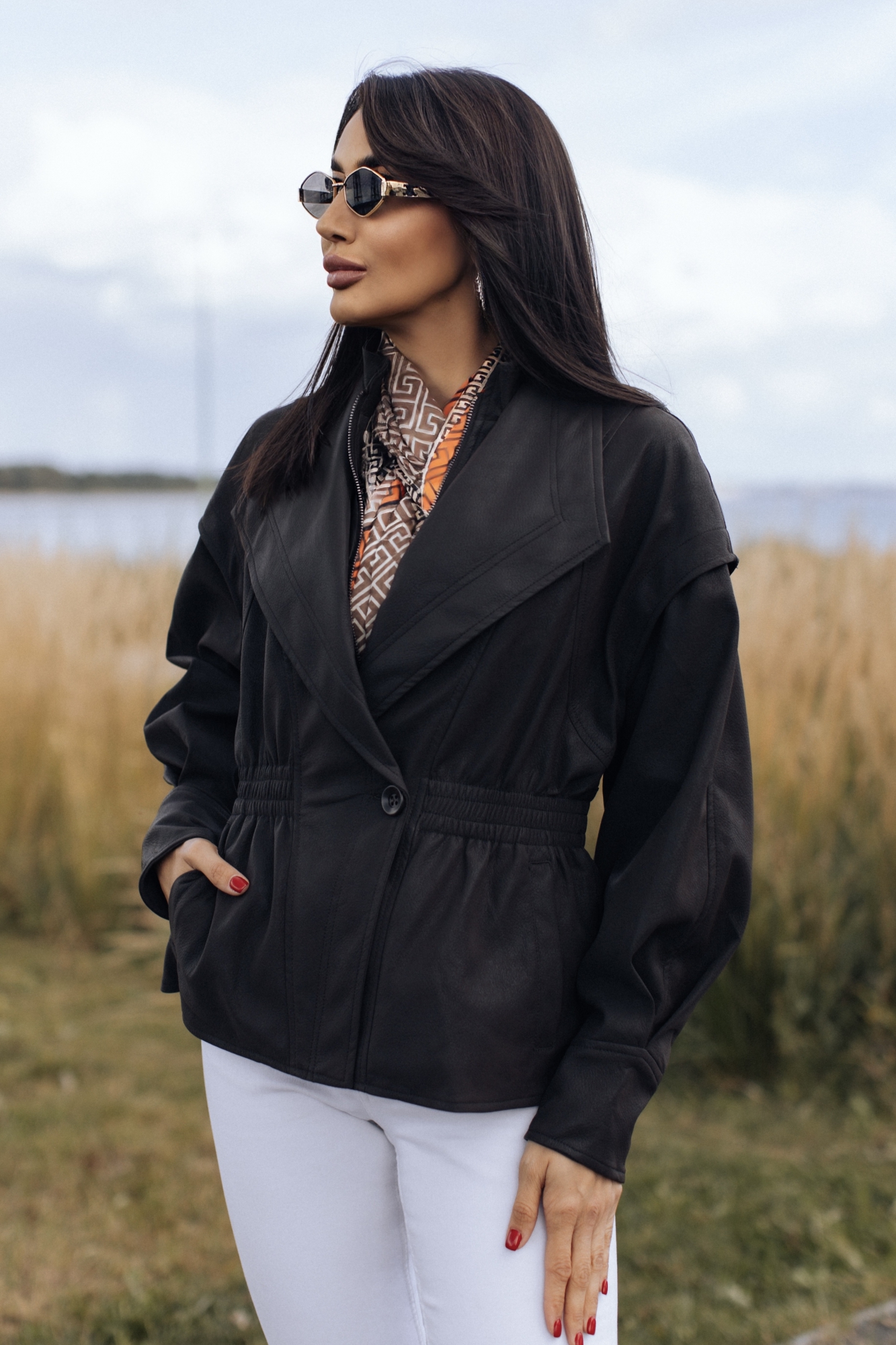 Легкая эко курточка