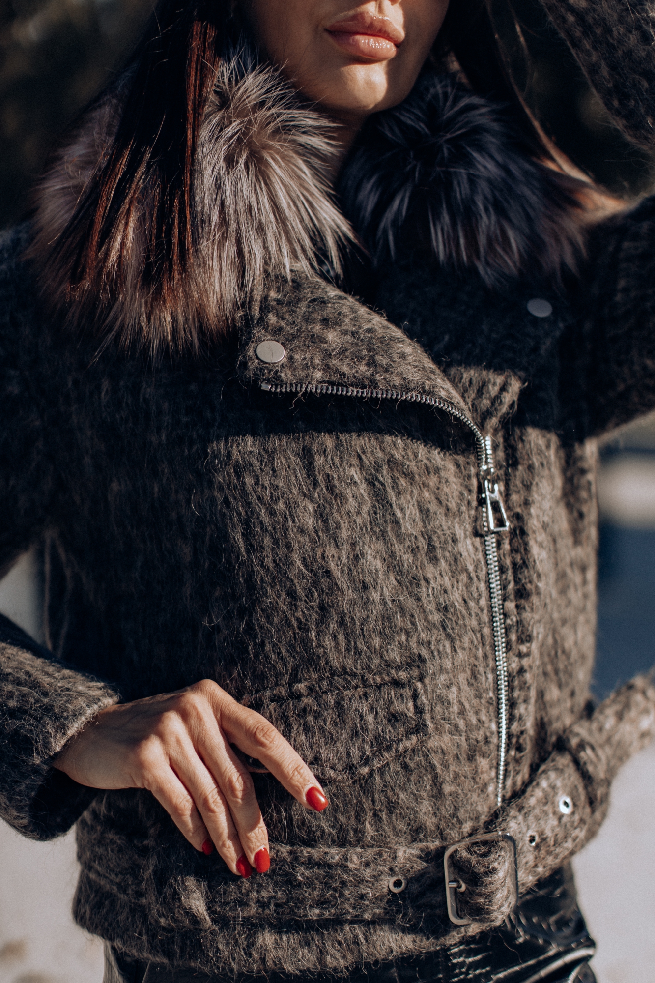 Пальто из шерсти